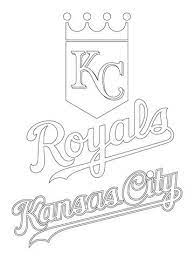 After a massive renovation before the 2009 season, visitors to the k now experience modern facilities in addition to the tradition of royals baseball. Kansas City Royals Logo Coloring Page Free Printable Coloring Pages Kansas City Royals Logo Kansas City Royals Crafts Coloring Pages