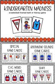 Have Fun Practicing Important Kindergarten Concepts And Skills With This Fun Basketball Themed G Reading Games For Kindergarten Kindergarten Games Kindergarten