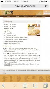 Olive Garden Alfredo Sauce Recipe From Olivegarden Com Since Ours Burned Down Ossobucooss Olive Garden Recipes Recipes Olive Garden Alfredo Sauce Recipe