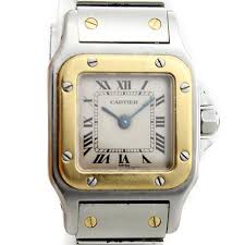 Am mittwoch ab 21 uhr (live! Cartier Santos Lady Galbee 166930 18karat Edelstahl Elegante Hochfeine Luxus Damen Armbanduhr Juwelier Express