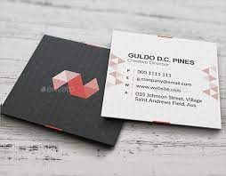 Free square business card mockup is a professional and realistic mockup for showcasing your business card design in both simple and detailed. Square Business Card Template 23 Free Premium Download