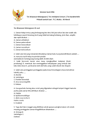 Sekolah kedinasan yang satu ini, berada dibawah naungan kementerian perhubungan. Simulasi Soal Skd Cpns Pdf Pdf