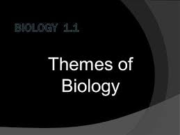 Themes Of Biology Biology Is The Study Of Life In 2020 Biology What Is Biology Characteristics Of Living Things