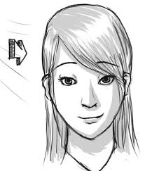 Female face drawing mouth placement. How To Draw A Human Face Quora