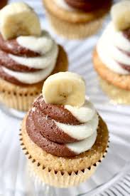 Banana Chocolate Swirl Cupcakes Cupcake Recipes Frosting Recipes Cake Recipes