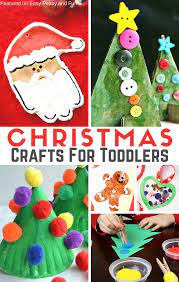 Here in my daycare, we love crafting with cardboard tubes. Simple Christmas Crafts For Toddlers Easy Peasy And Fun
