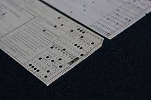 Punch cards are little pieces of paper or cardboard which business owners use to monitor or keep track of how much and how often customers make purchases in a store or in a company. Punched Card Wikipedia