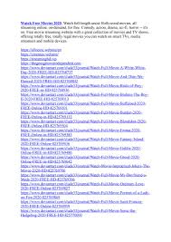 Streaming cinema 21 online dan download film terbaru gambar lebih jernih dan tajam. Watch Free Movies 2020 By Jhon Mayer Issuu