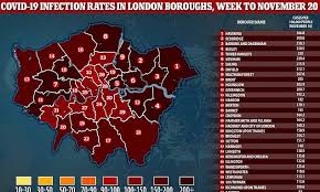 London (all 32 boroughs plus city of london). Lockdown Tiers For England Are Finally Revealed Daily Mail Online
