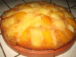 Recette De Gateau Renverse Aux Peches Recette Recette Gateau Renverse Recette Facile