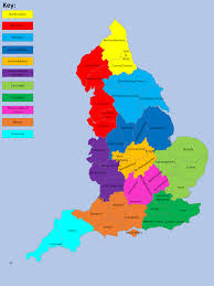 In the centuries that followed their establishment, as well as their administrative function. Reorganised Regions Counties Of England First Map Imaginarymaps