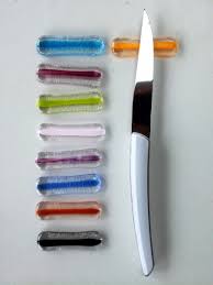Repose Baguette Porte Couteaux Multicolore Deco De Table Artisanat Francais En 2020 Porte Couteau Couteau Baguette