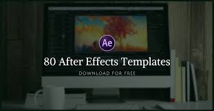 Download easy to customize after effects templates today. 80 Free After Effects Templates You Should Download Editingcorp