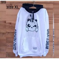 Scopri ricette, idee per la casa, consigli di stile e altre idee da provare. Jual Jaket Hoodie Panda Putih Hitam Profitableshop