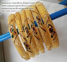 Kolkata Handmade Jewellery Manufacturing Unit Visit Www Samantajewellers Com 91 033 2557 212 Gold Bangles Design Bangles Jewelry Designs Gold Jewelry Fashion
