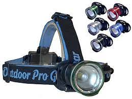 The Famous Lighthouse Beacon 1000 Led Headlamp Flashlight By Outdoor Pro Gear Super Bright High Power Zoomable Headlight Led Headlamp Camping Lights Flashlight