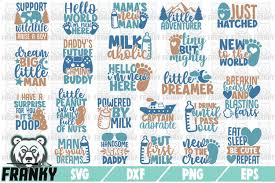 Download Baby Boy Svg Bundle Newborn 23 Designs Svg Dxf Png Eps 1205084 Cut Files Design Bundles