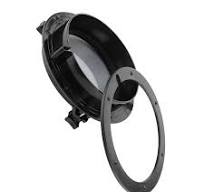 10in Marine Porthole Black Tempered Glass Window For Boat Yacht