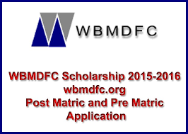 Wbmdfc Scholarship 2015 2016 Wbmdfc Org Post Matric And Pre Matric Application Scholarships Post Application