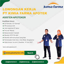 Kimia farma diagnostika unit bisnis area banten 2. Lowongan Kerja Pt Kimia Farma Apotek Tasikmalaya Terbaru Juni 2021 Lowongan Kerja Terbaru Tahun 2020 Informasi Rekrutmen Cpns Pppk 2020