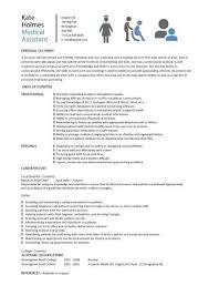 Medical Assistant Resume Samples Template Examples Cv Cover Letter Job Description Hospit Medical Assistant Resume Medical Resume Template Medical Resume