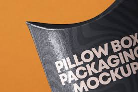 Download Psd Pillow Box Packaging Mockup 2 Psd Mock Up Templates Pixeden