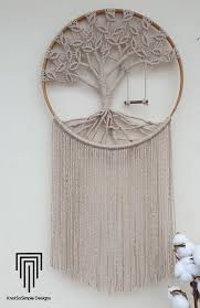 Wall hanging bohemian crafts macrame decor macrame patterns tutorials boho diy macrame wall hanging diy yarn wall art macrame design diy rope basket. Macrame Tree Of Life Wall Hanging Round Wall Art Modern Fiber Art Handmade Gift Idea Made To Order Livingroom Bedroom Decor Macrame Tree Macrame Patterns Macrame Patterns Tutorials