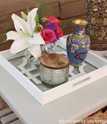 Featuring a low profile, this modern coffee table is layered in a warm metallic gray finished veneer with a floating pedestal base. Quick Coffee Table Paint Revamp Paint It Monday
