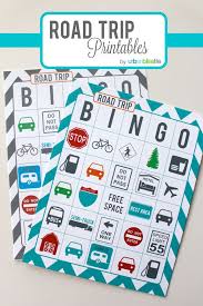 Road trip games + mom's car kit. Free Printables Road Trip Games Urban Bliss Life