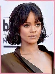 Rihanna S Most Outrageous Outfits Rihanna Short Hair Short Hair Styles Long Bob Hairstyles