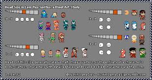 Head Size In Low Res Sprites 10x10 15 04 12 By Justingamedesign On Deviantart Pixel Art Pixel Art Characters Pixel