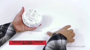They are very well designed and trustworthy. Dual Sensor Photoelectric Ionization Smoke And Fire Alarm W 10 Year Sealed Battery Sa3210 Youtube