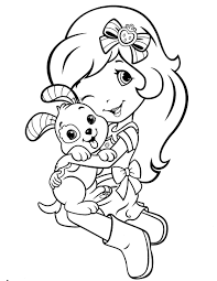 Strawberry Shortcake 55 Strawberry Shortcake Coloring Pages Cartoon Coloring Pages Cute Coloring Pages
