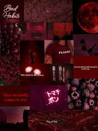 Background keren model tahun retro 2020 gambar lucu hd wallpaper ulang tahun langit alam latar belakang. Collage Tumblr Red Aesthetic Wallpaper Desktop Novocom Top