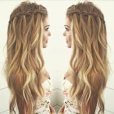 A waterfall braid is the perfect romantic hairstyle for any occasion, and believe it or not it's easy! Waterfall Braid Waterfall Braid Hairstyle Hair Styles French Braid Hairstyles