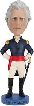 Royal Bobbles Andrew Jackson 7th President of The United States Collectible  Bobblehead Statue : Toys & Games