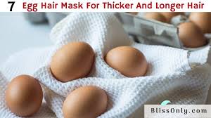 Eggs, olive oil and honey are ingredients which are exceptional for restoring damaged and dull hair. 7 Egg Hair Mask For Thicker Longer Hair Blissonly