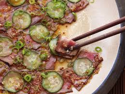 Cold Steak Salad With Cucumber And Ponzu Mustard Vinaigrette Recipe Serious Eats