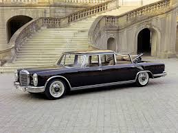 1965 Mb 600 Pullman Landaulet W100 Mercedes Benz Araba Klasik Arabalar