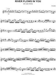Contains printable sheet music plus an interactive, downloadable digital sheet music file. Yiruma River Flows In You Sheet Music Violin Solo In A Major Transposable Download Print Violines Flauta Travesera Partituras