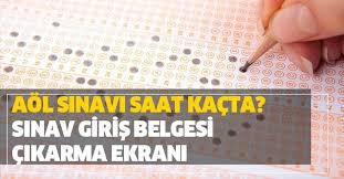 Aöl sınav giriş yerlerinizi yayınlandığında yine bu ekrandan ulaşabilirsiniz. Acik Lise Sinav Giris Belgesi Nasil Alinir 2019 Aol Sinavi Saat Kacta Baslayacak Bitecek Takvim