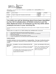 Maybe you would like to learn more about one of these? Graduate Skills Audit Pdf Psychology Psychological Concepts