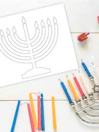 This class will explore these stages on a historical and personal level. Free Printable Menorah Coloring Page Pjs And Paint
