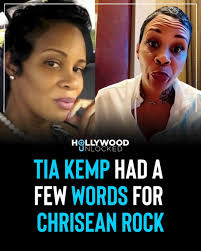Tia Kemp had a few words for Chrisean Rock