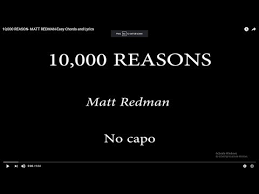 Videos Matching 10 000 Reasons Matt Redman Revolvy