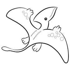 Pterodactyl is a carnivore, they eat insects, fish and smaller animals. Pterodactyl Baby Coloring Page Dinosaur Coloring Pages Dinosaur Coloring Sheets Dinosaur Coloring