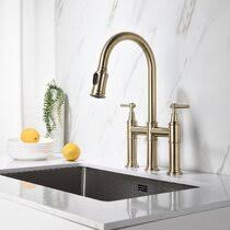 I was very happy with my bar cabinet pulls. Bridge Gold Kitchen Faucets You Ll Love In 2021 Wayfair