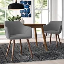 Armchairs are comfortable chairs which have arms on the sides of the chairs, elevating the comfort level of the seating unit, big time. Dining Chairs With Arms Free Shipping Over 35 Wayfair