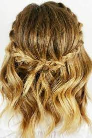 15 Cute Braided Hairstyles For Short Hair Lovehairstyles Com Low Maintenance Hair Prom Hairstyles For Short Hair Hair Styles