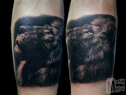 Lion Black And Grey Noir Et Gris Portrait Tattoo Tatouage Realism Marie Melou Paw Print Tattoo Animal Tattoo Tattoos Changer le matériau, la dimension et les options. pinterest
